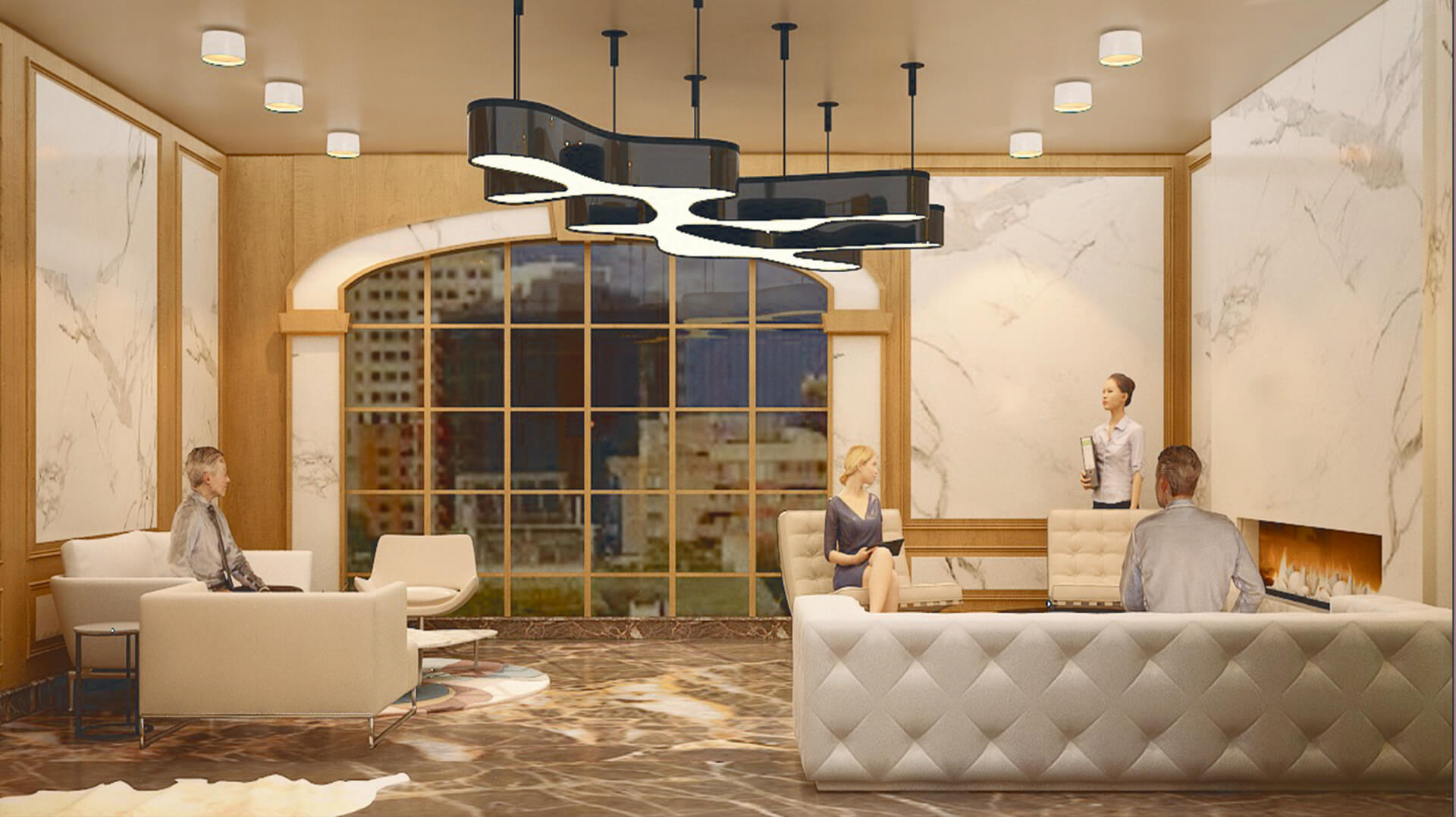 Prestigious residential building