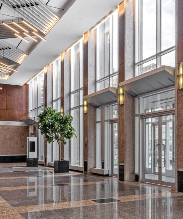 Monit building, lobby